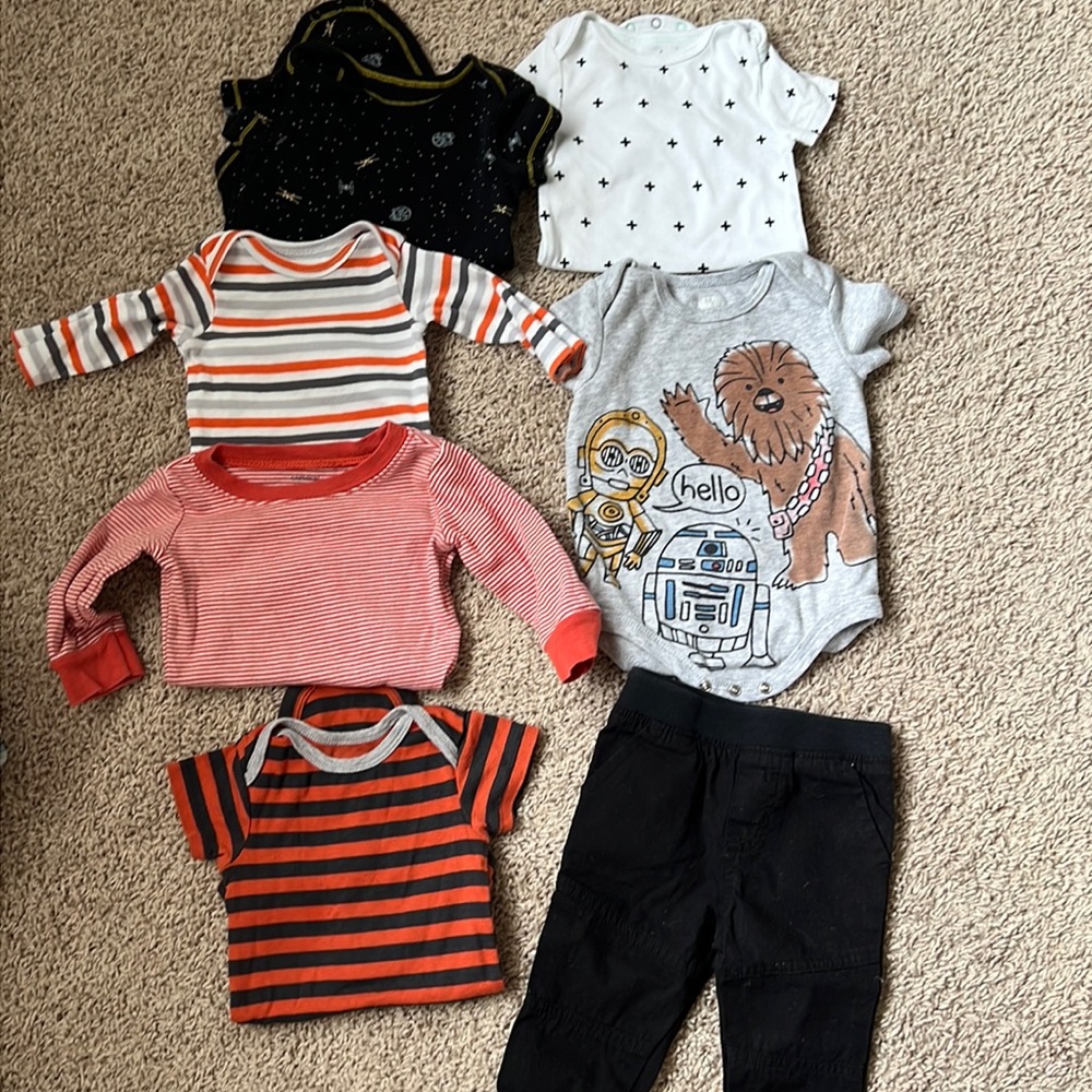 Star Wars onesies bundle